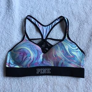 Pink Sport Bra